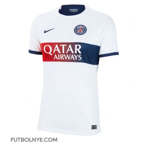 Camiseta Paris Saint-Germain Visitante Equipación para mujer 2023-24 manga corta